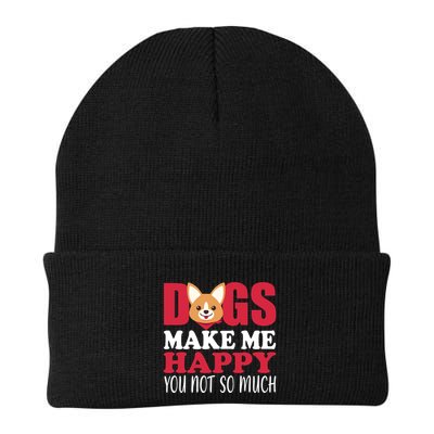Dogs Make Me Happy You Not So Much Beanie