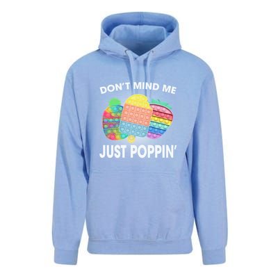 Don't Mind Me Just Poppin Gift Unisex Surf Hoodie