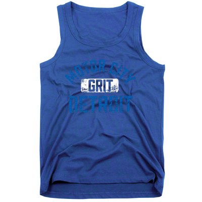 Detroit Michigan Motor City Grit Detroit Motor City Grit Tank Top