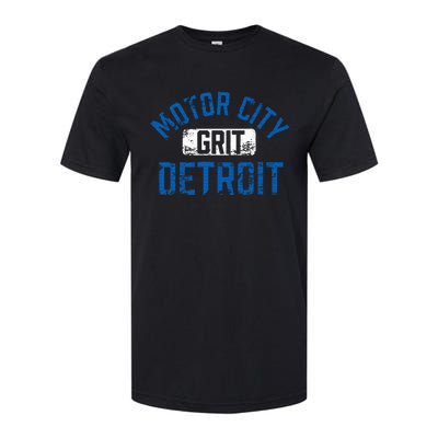 Detroit Michigan Motor City Grit Detroit Motor City Grit Softstyle® CVC T-Shirt