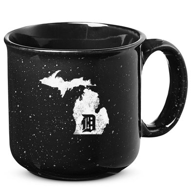 Detroit Michigan Motor City Midwest D 15oz Campfire Ceramic Mug