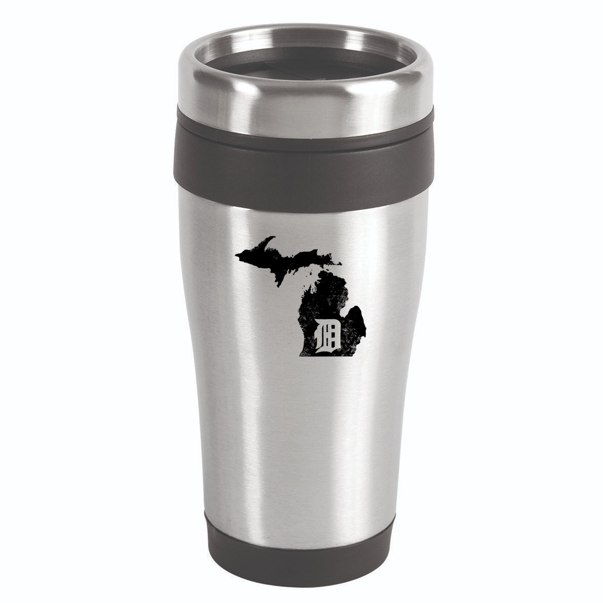 Detroit Michigan Motor City Midwest D 16oz Travel Tumbler