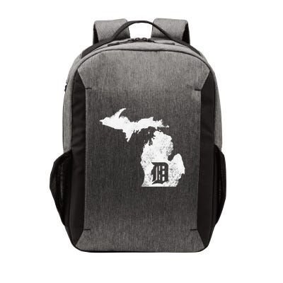 Detroit Michigan Motor City Midwest D Vector Backpack