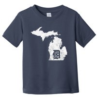 Detroit Michigan Motor City Midwest D Toddler T-Shirt