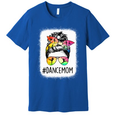 Dance Mom Messy Bun Hair Mother's Day Funny Gift Premium T-Shirt