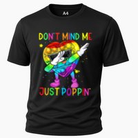 Don’t Mind Me Just Poppin Gift Cooling Performance Crew T-Shirt