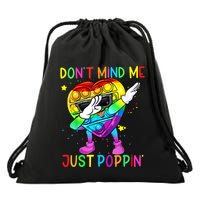 Don’t Mind Me Just Poppin Gift Drawstring Bag