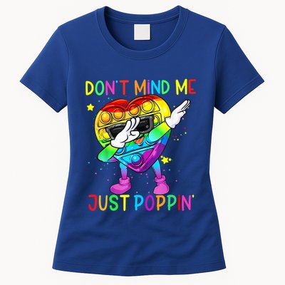 Don’t Mind Me Just Poppin Gift Womens T-Shirt