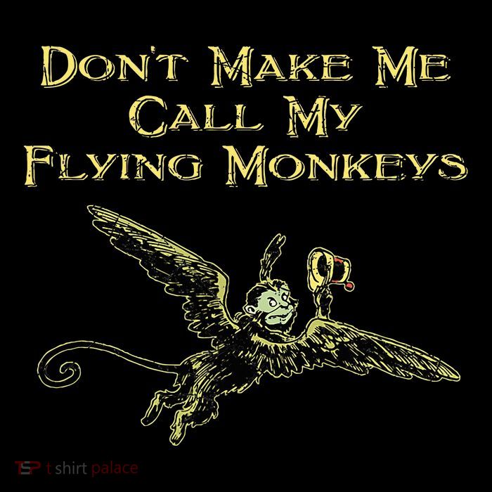 DonT Make Me Call My Flying Monkeys Full-Length Apron With Pockets