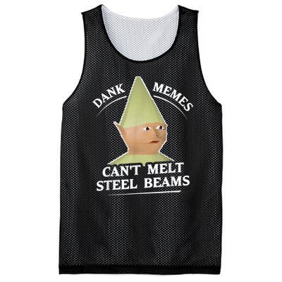 Dank Memes Melt Steel Beams Mesh Reversible Basketball Jersey Tank