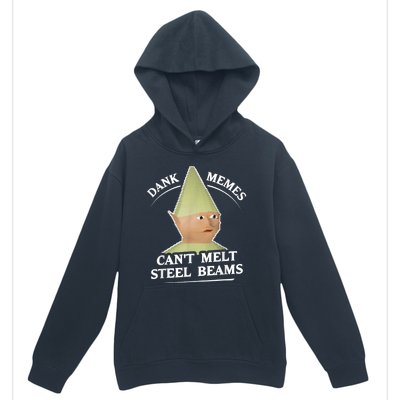 Dank Memes Melt Steel Beams Urban Pullover Hoodie