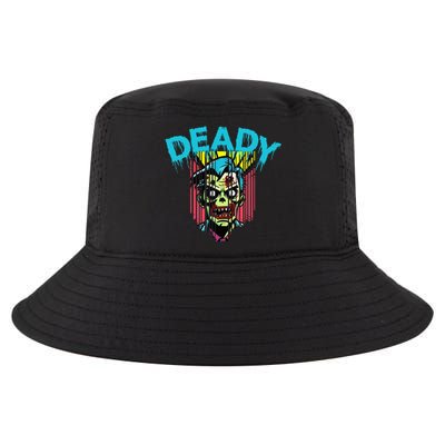 Deady Mummy Matching Dad Mom Halloween Pop Art Cool Comfort Performance Bucket Hat