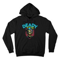 Deady Mummy Matching Dad Mom Halloween Pop Art Hoodie