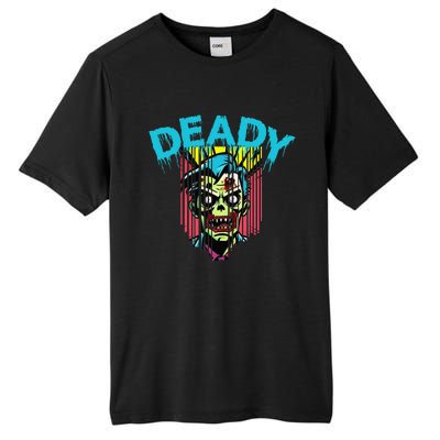 Deady Mummy Matching Dad Mom Halloween Pop Art Tall Fusion ChromaSoft Performance T-Shirt