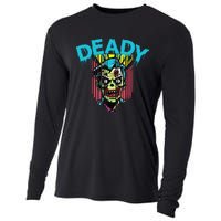 Deady Mummy Matching Dad Mom Halloween Pop Art Cooling Performance Long Sleeve Crew