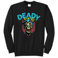 Deady Mummy Matching Dad Mom Halloween Pop Art Tall Sweatshirt