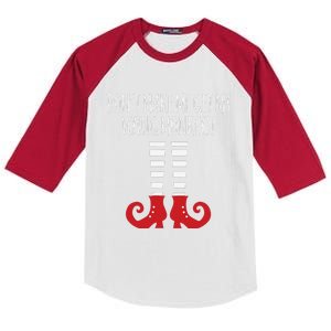 Dont Make Me Get My Flying Monkeys Halloween Costume Kids Colorblock Raglan Jersey