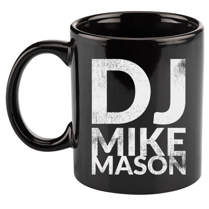 Dj Mike Mason 11oz C Handle Ceramic Mug