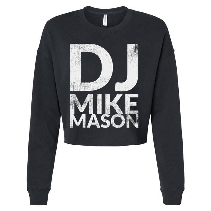 Dj Mike Mason Cropped Pullover Crew