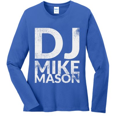 Dj Mike Mason Ladies Long Sleeve Shirt