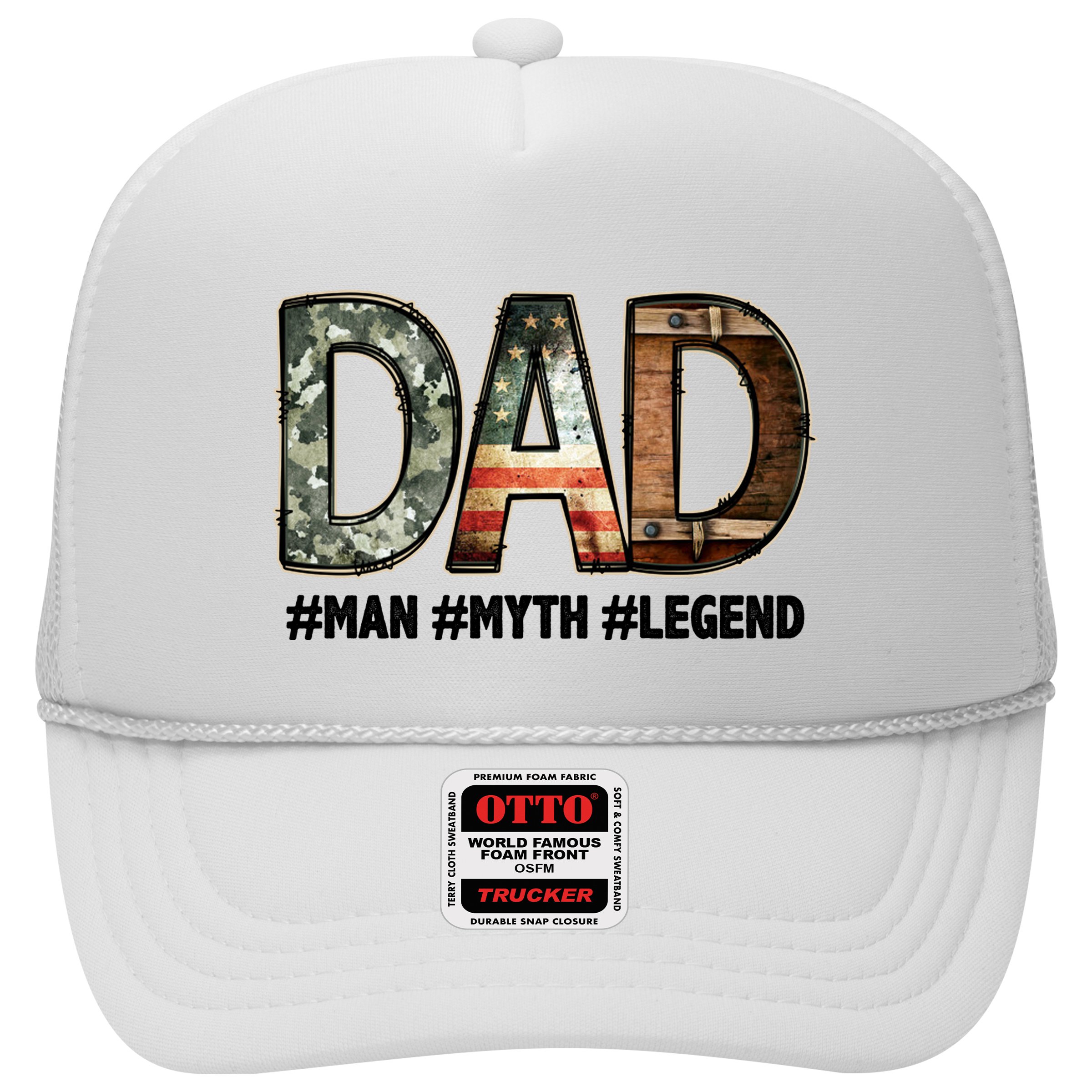 Dad Man Myth Legend Vintage Hat