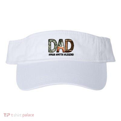 Dad Man Myth Legend Vintage Visor
