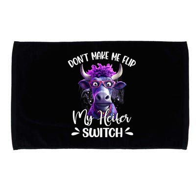 Dont Make Me Flip My Heifer Switch Microfiber Hand Towel