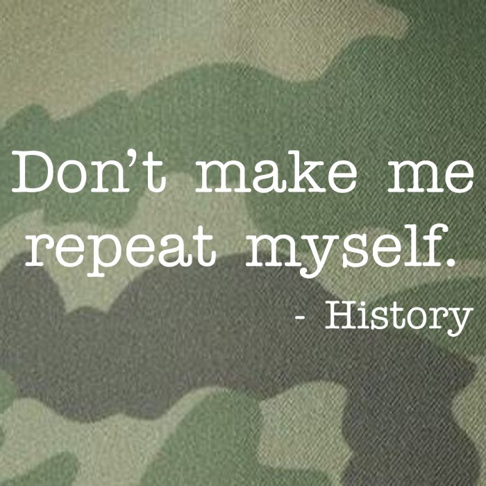 Don't Make Me Repeat Myself History Quote Legacy Tie Dye Trucker Hat