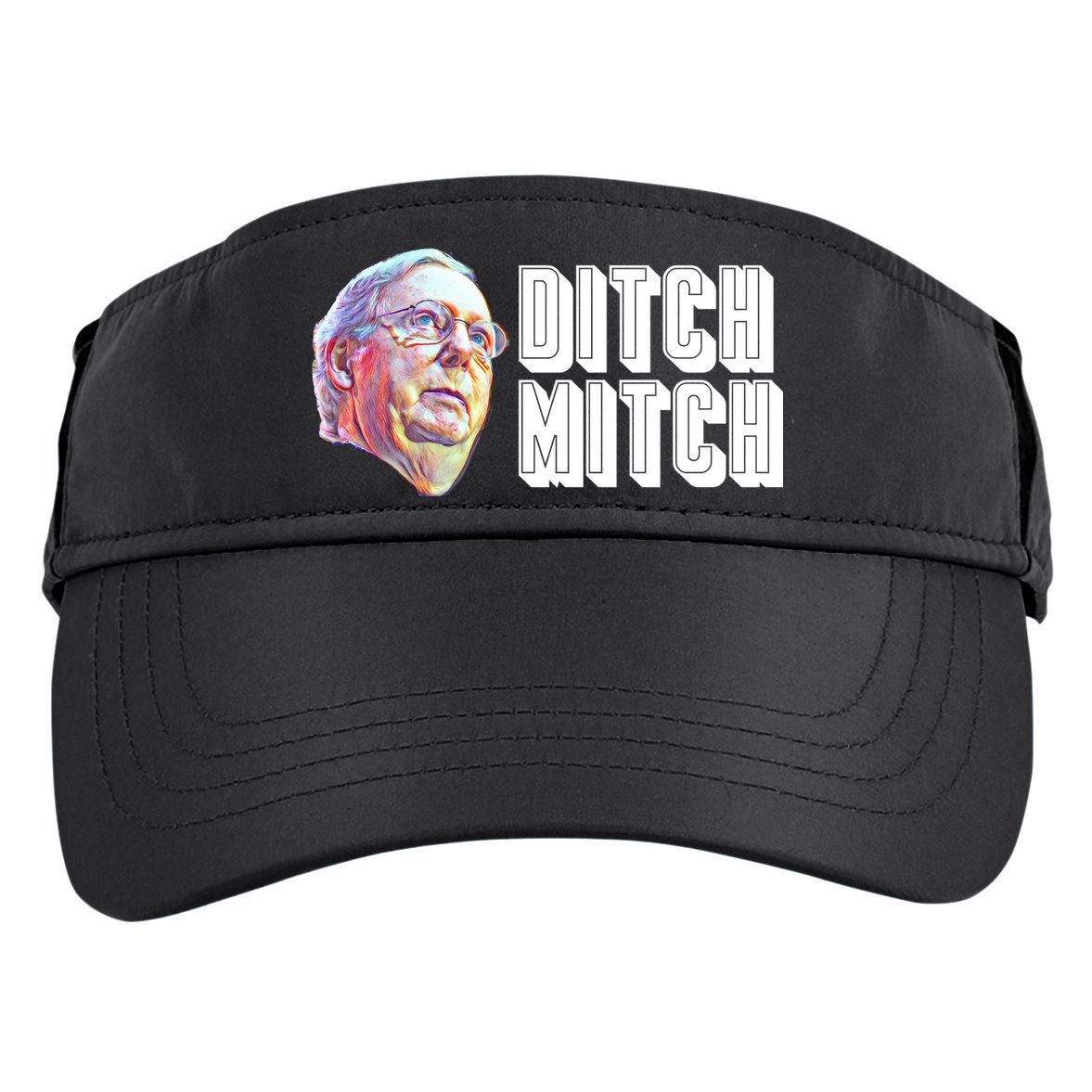 Ditch Mitch McConnell Adult Drive Performance Visor