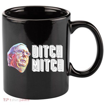 Ditch Mitch McConnell 11oz C Handle Ceramic Mug