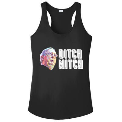Ditch Mitch McConnell Ladies PosiCharge Competitor Racerback Tank