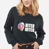 Ditch Mitch McConnell Cropped Pullover Crew