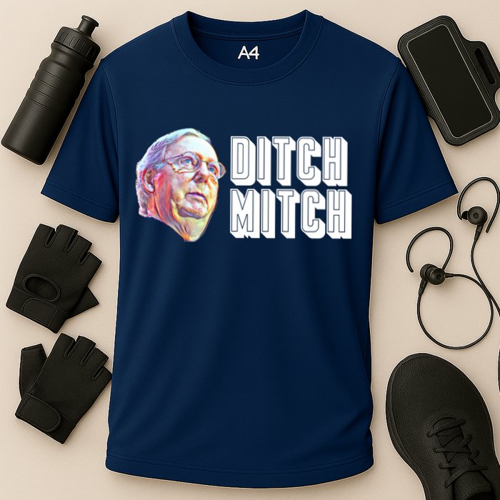 Ditch Mitch McConnell Cooling Performance Crew T-Shirt