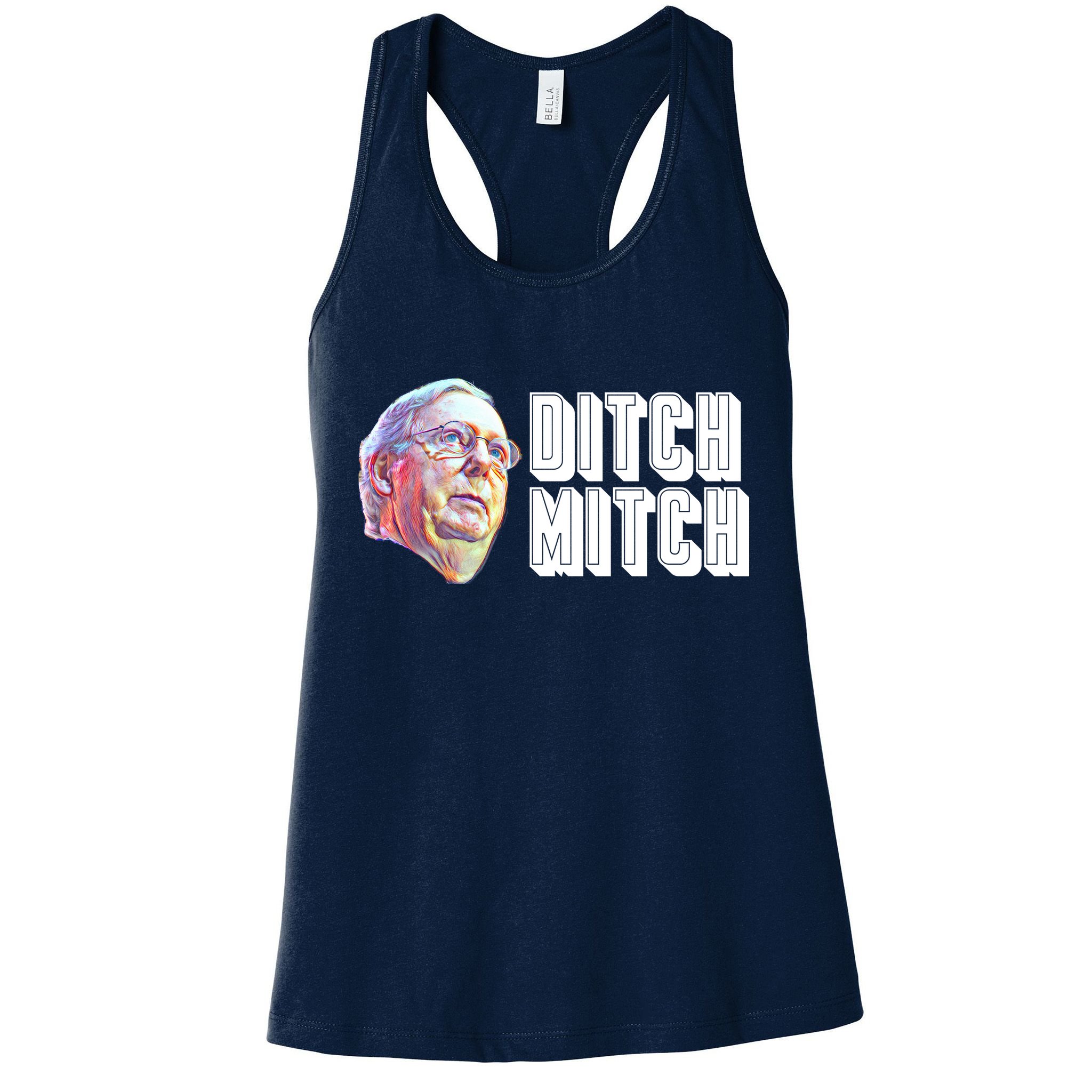 Ditch Mitch McConnell Womens Tank Top