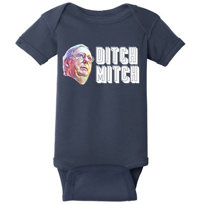 Ditch Mitch McConnell Baby Bodysuit