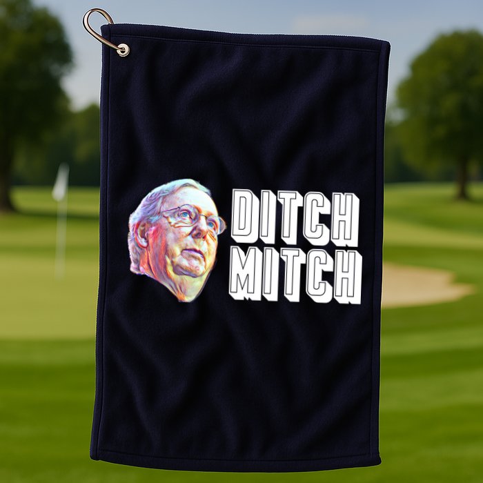 Ditch Mitch McConnell Golf Towel