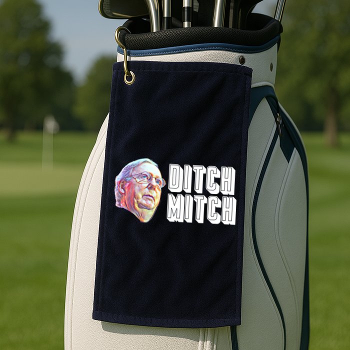Ditch Mitch McConnell Golf Towel
