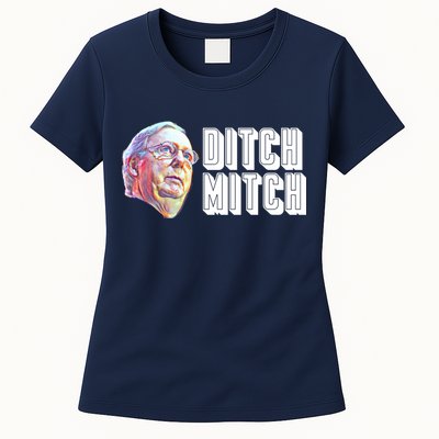 Ditch Mitch McConnell Womens T-Shirt