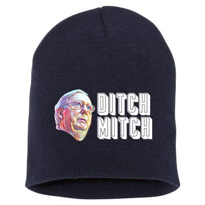 Ditch Mitch McConnell Short Acrylic Beanie