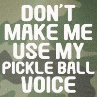 Don’t Make Me Use My Pickleball Voice For Pickleball Player Legacy Tie Dye Trucker Hat
