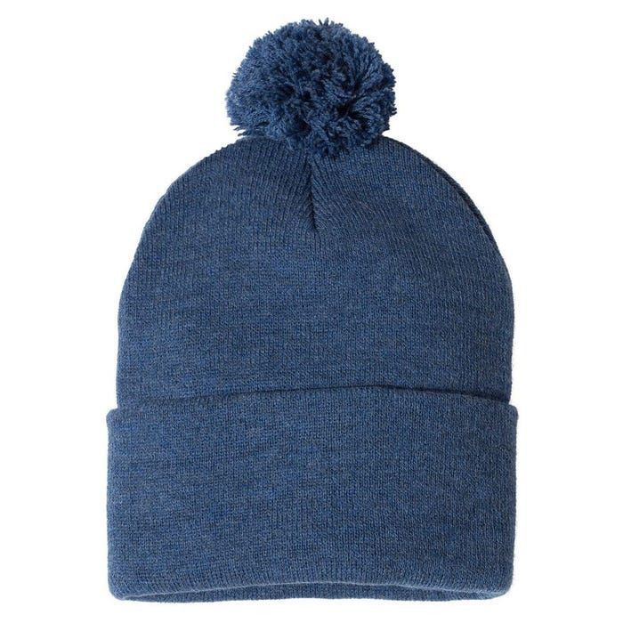 Don’t Make Me Use My Pickleball Voice For Pickleball Player Pom Pom 12in Knit Beanie