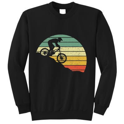 Downhill Mtb Mountain Bike Vintage Retro Mountain Bike Sweatshirt