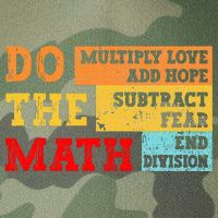 Do Math Multiply Love Add Hope Subtract Fear End Division Legacy Tie Dye Trucker Hat