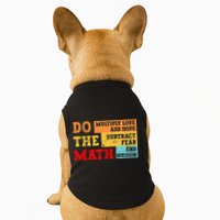 Do Math Multiply Love Add Hope Subtract Fear End Division Doggie Tank