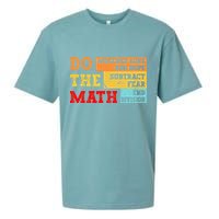 Do Math Multiply Love Add Hope Subtract Fear End Division Sueded Cloud Jersey T-Shirt