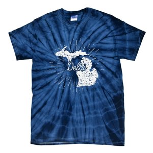 Delhi Michigan Mi Tie-Dye T-Shirt