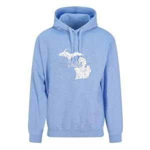 Delhi Michigan Mi Unisex Surf Hoodie