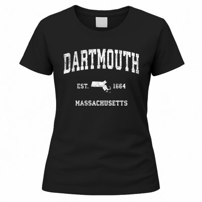 Dartmouth Massachusetts Ma Vintage Sports Women's T-Shirt