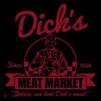 DickS Meat Market Kids T-Shirt