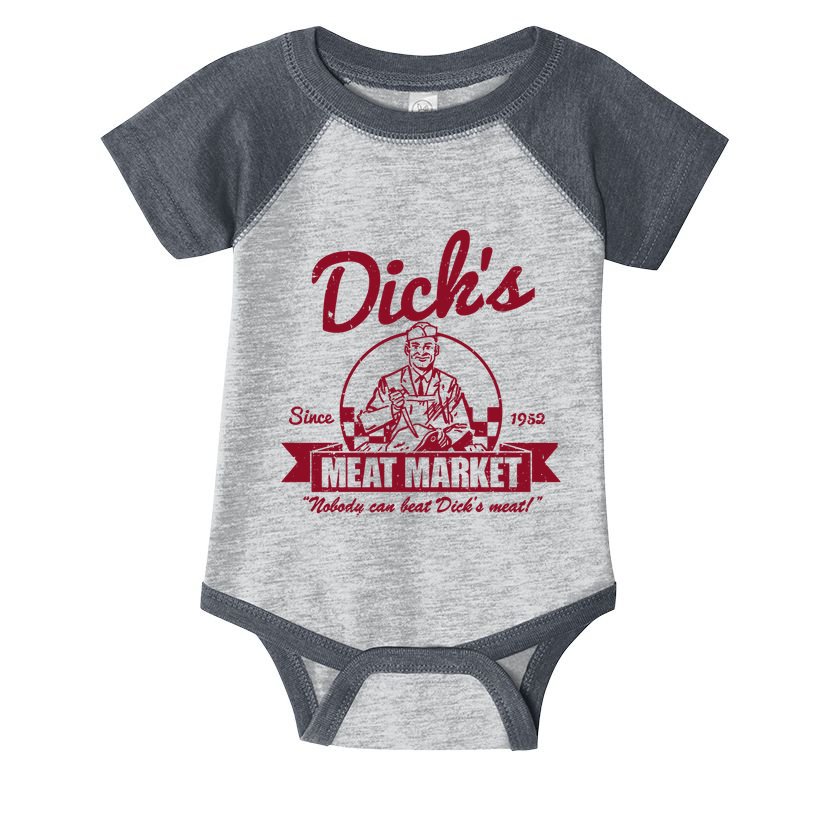 DickS Meat Market Infant Baby Jersey Bodysuit